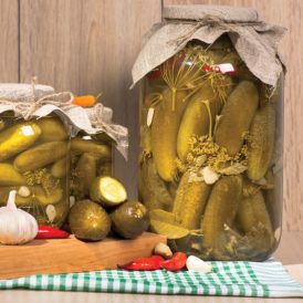 Kosher Homemade Dill Pickles Recipe Image